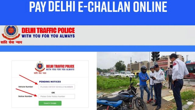 Delhi Traffic Challan How to Clear Your Vehicle Fine Online