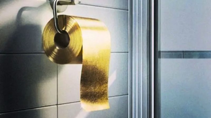 Gold Toilet Paper