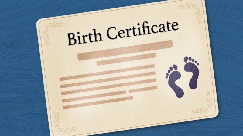 Govt to Make Birth Certificate a Single Document