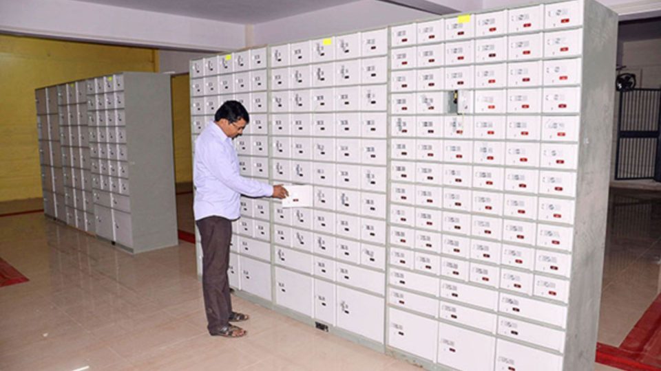 Indian bank locker