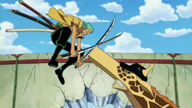 Kaku Vs. Zoro in Egghead Arc