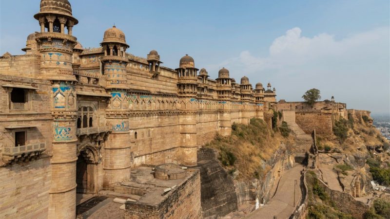 Man Mandir Palace (Gwalior Fort) in Gwalior, Madhya Pradesh