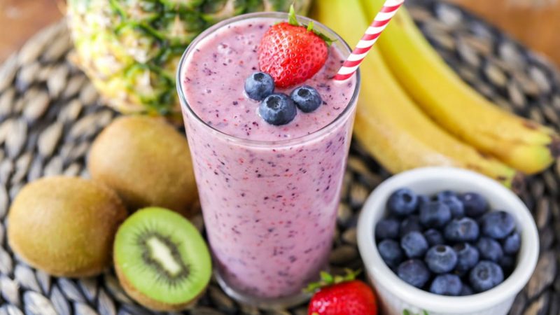 Mix Fruit Smoothie Recipe