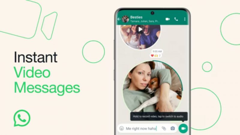 Now Send 60 Seconds Short Video Messages on WhatsApp