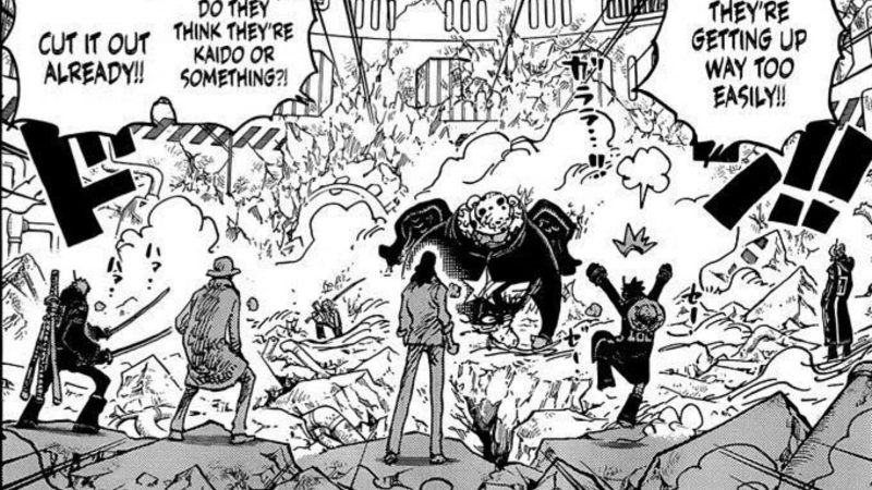 The Straw Hats and CP0 vs Seraphim in Egghead Arc