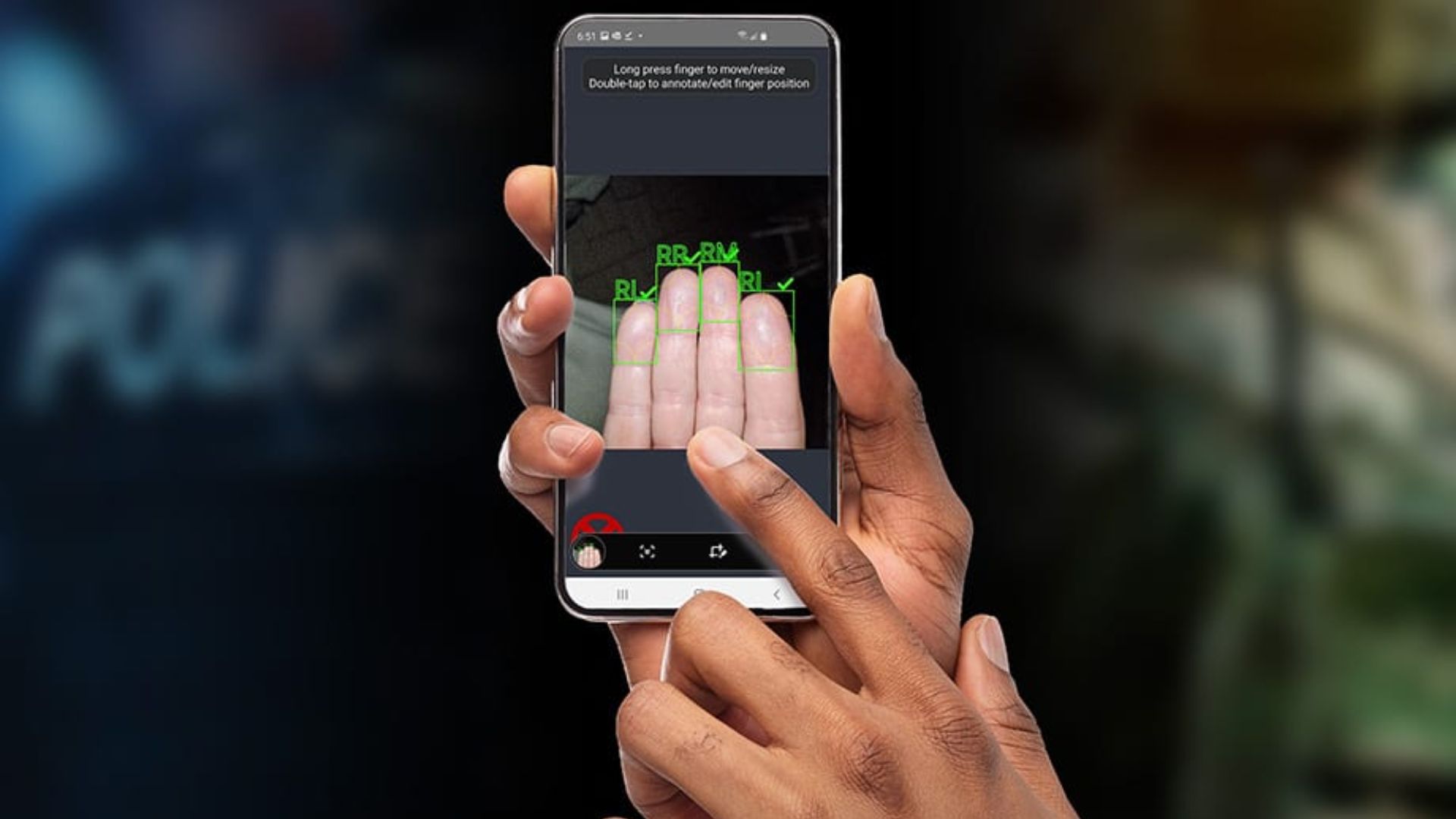 Touchless Biometric Capture System