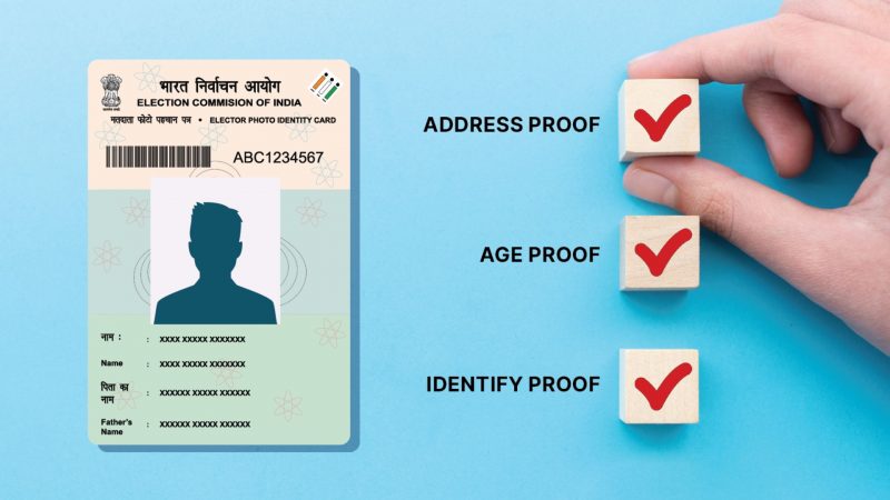 The documents required for applying for a duplicate voter ID card