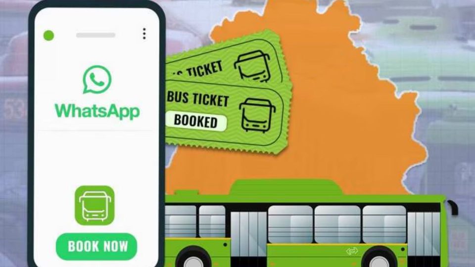WhatsApp Introduces Direct Booking for DTC Bus Tickets within the App