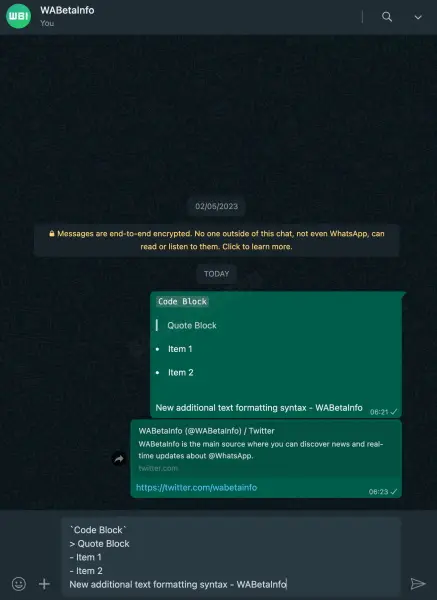 WhatsApp Text Editor to Get Full Revamp, New Formatting Options are Coming