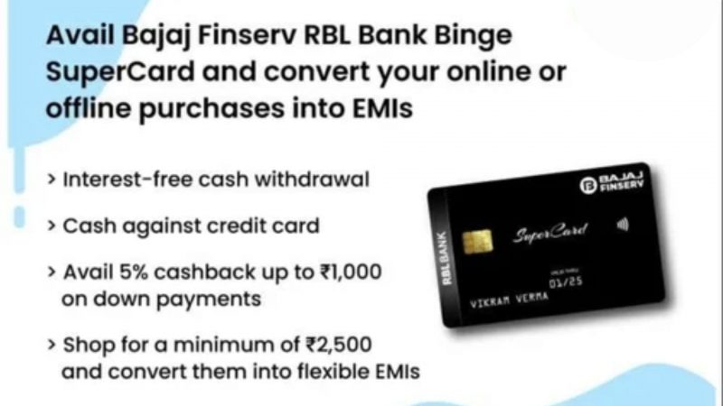 Benefits Of Bajaj Finserv RBL Bank SuperCard