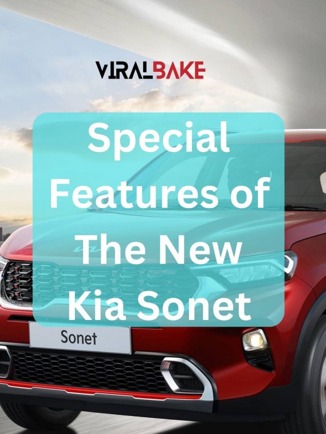 Special Features of the New  Kia Sonet